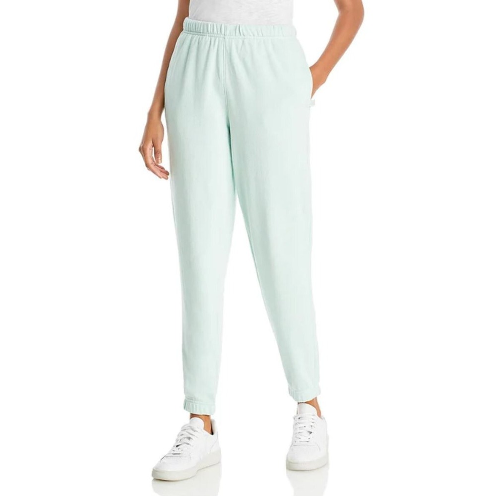 ATM Anthony Thomas Melillo Women Mint Blue Cotton Jogger Sweatpants AW3193-FO XS